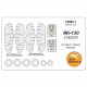 1/72 Yak-130 Double-sided Masking for Zvezda kits