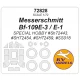 1/72 Messerschmitt Bf-109E-3/E-1 Masks for Special Hobby (canopies and wheels)