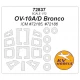 1/72 OV-10A/D Bronco Masks for ICM #72185/72186 (canopies and wheels)