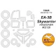 1/72 Douglas EA-3B Skywarrior Masking w/Wheels Masks for Hasegawa kits