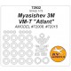1/72 Myasishchev 3M VM-T Atlant Masking for A-Model #72008/72015