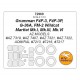 1/72 Grumman F4F-3/P Wildcat/Martlet Mk.I, III, VI, G-36A, FM-2 Masking for Az Models