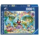 Disney World Map Puzzle #1000 Pieces