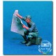 1/35 WWII German Soldier "Reading Newspaper" (1 Figure)