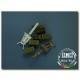 1/35 XM134 / M134 Minigun 6-barreled Machine Gun Set (2 guns)