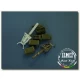 1/35 XM134 / M134 Minigun 6-barreled Machine Gun Set (2 guns)