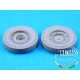 1/35 SAS Jeep Wheel Set (4 Front Wheels, 2 Spare Wheels)