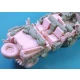 1/35 WWII Pink Panther Desert Patrol Stowage set for Tamiya kit
