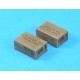1/35 WWII Early Type C Ration Boxes Set w/Decals (8 boxes)