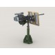 1/35 M2 HMG on Universal HG Pedestal Mount w/Transparent Gun Shield