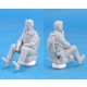 1/48 WWII US Navy Pilot & Rear Gunner set I (2 figures)