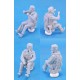 1/48 WWII US Navy Pilot & Rear Gunner set Vol.2 (Engaged, 2 figures)