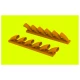 1/48 Hawker Tempest Mk.V/VI Exhaust Stacks for Eduard kit