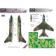 1/32 Vought A-7 Corsair II in Vietnam Camouflage painting mask for Trumpeter.