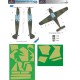 1/48 Messerschmitt Bf 108 Taifun Camouflage Painting Masks for Eduard kit