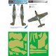 1/48 N.A. Mustang Mk.III RAF Part I Camo Mask for Eduard/Tamiya/Revell/ICM