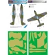 1/48 N.A. Mustang Mk.III RAF Part I Camo Mask for Eduard/Tamiya/Revell/ICM