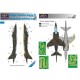 1/48 Hawker Siddeley Harrier T.2 Camouflage Painting Mask for Kinetic kit