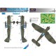 1/48 Henschel Hs 126A/B Pattern B Camo Mask for Fonderie Miniature/ICM/Italeri