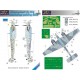 1/48 Messerschmitt Bf 110G Camouflage Painting Mask for Eduard/Revell kit