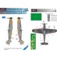 1/48 Messerschmitt Bf 109G-6 Camo Mask for Eduard/Hasegawa/Fujimi/Tamiya kit
