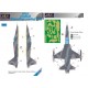 1/48 NF-5A Freedom Fighter of RNLAF Camo Mask for Italeri/Kinetic/Wolfpack kit.