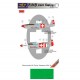 1/72 P-51B over Swiss Mask for 2 marking options for Tamiya/Hasegawa/Airfix kit