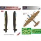 1/72 Lancaster Mk.I. / III. Camouflage Painting Mask for Airfix/Revell kit