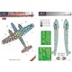 1/72 Do 217N-2 Camo Painting Mask Camo Painting Mask for Italeri kit