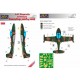 1/72 A-37 Dragonfly in Vietnam Camo Painting Mask for Academy/Hasegawa kit.