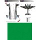 1/72 D.H. Mosquito Mk. IV part I. Camo Masks for Hasegawa/Tamiya/Airfix kit