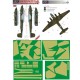 1/72 Focke Wulf Fw 200 Condor Camo Painting Mask for Revell/Trumpeter kit