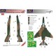 1/72 F-4 USAF in Vietnam Camo Mask for Academy/Airfix/Fujimi/Hasegawa/Italeri