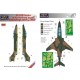 1/72 RF-101B Voodoo of Air National Guard Camo Mask for Revell/Matchbox/Valom