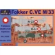 1/72 Fokker CV.E M/33 (3x Denmark)
