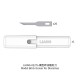 Model Brick Graver for Dioramas (1 handle and 20 blades)