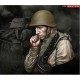 1/10 WWII Young Red Army Infantryman "On The Edge of No Man's Land", Battle of Kursk Bust