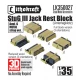 1/35 StuG III Jack Rest Block (Ausf G, Metal strap ver)