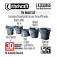 1/35 Buckets/Pails for Panzer/AFV (5pcs)