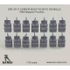 1/35 CONDOR MA24 7.62 NATO 308 MOLLE Rifle Magazine Pouches