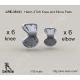 1/35 Hatch XTAK Knee & Elbow Pads Set (6 x Knee Hatches+6 x Elbow Pads) 