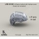 1/35 Airframe Helmet Set with Helmet Cover & without Head (6 sets)