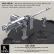 1/35 WWII M2HB Browning .50 Calibre Machine Gun with Flash Hider in Korean War,Vietnam War
