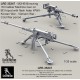 1/35 WWII M2HB .50 Calibre Machine Gun on M3 Tripod with Flash Hider in Korean/Vietnam War