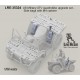 1/35 US ATV Quadrobike Upgrade set - Side Bags (2pcs) w/M4 Carbine