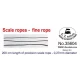 Scale Ropes - Fine Rope (Length: 200cm, Diameter: 0.27mm)