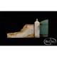 1/35 Wall with Wooden Door (Length: 18.5cm, Height: 8cm)