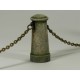 1/35 Bollard Type B (4 resin bollards, 20cm Chain & 10 rings)