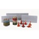 1/35 Check Point Stuff (3 jersey barriers, 1 barrel, 3 wheel barriers, 6 cones)