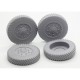 1/35 Panhard 178 Pan-Pan Sagged Wheels for ICM kits
